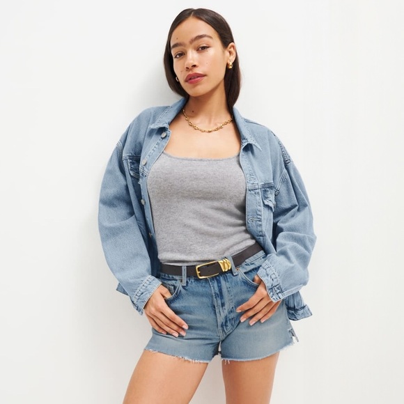 Reformation - Dakota Mid Rise Relaxed Short - Manzanita - Picture 1 of 11